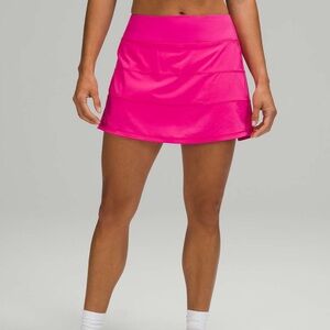 Lululemon Athletica Pace Rival Mid Rise Skirt